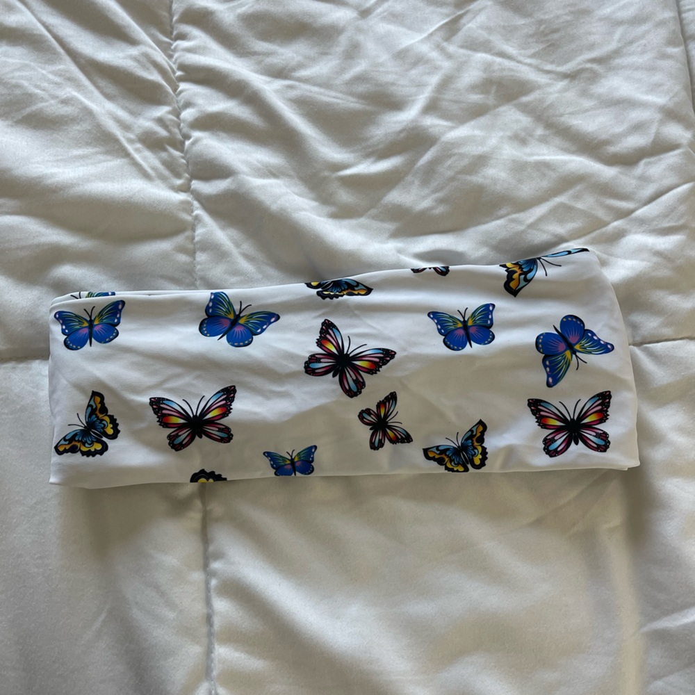Strapless Butterfly Bikini Top